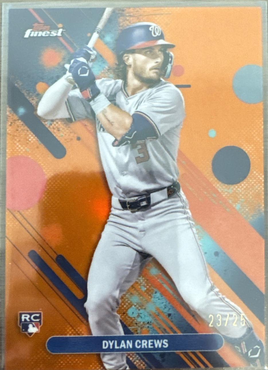 Dylan Crews [Orange Refractor] #34
