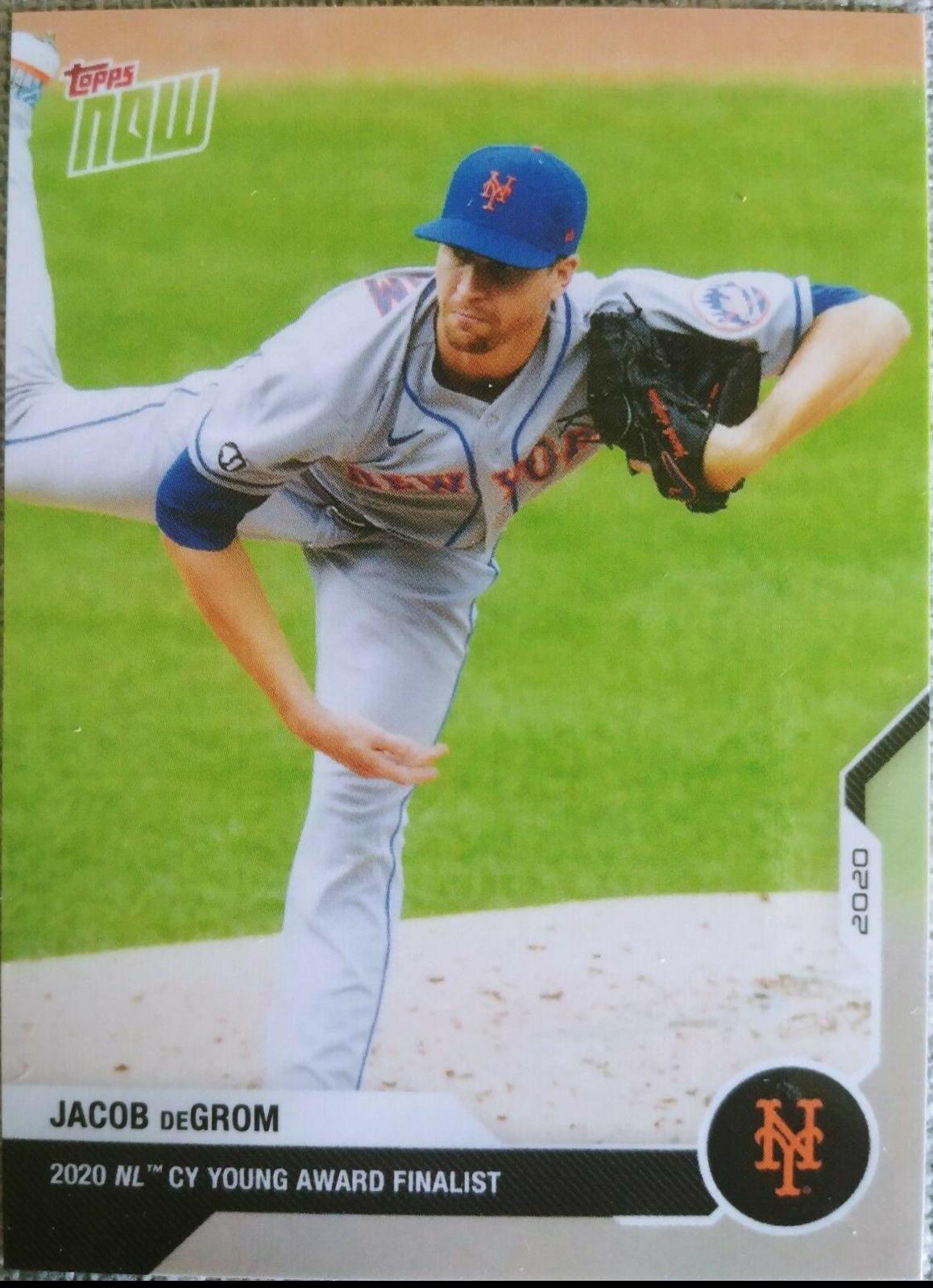 Jacob deGrom #OS-10 Baseball Cards 2020 Topps Now Off Season
