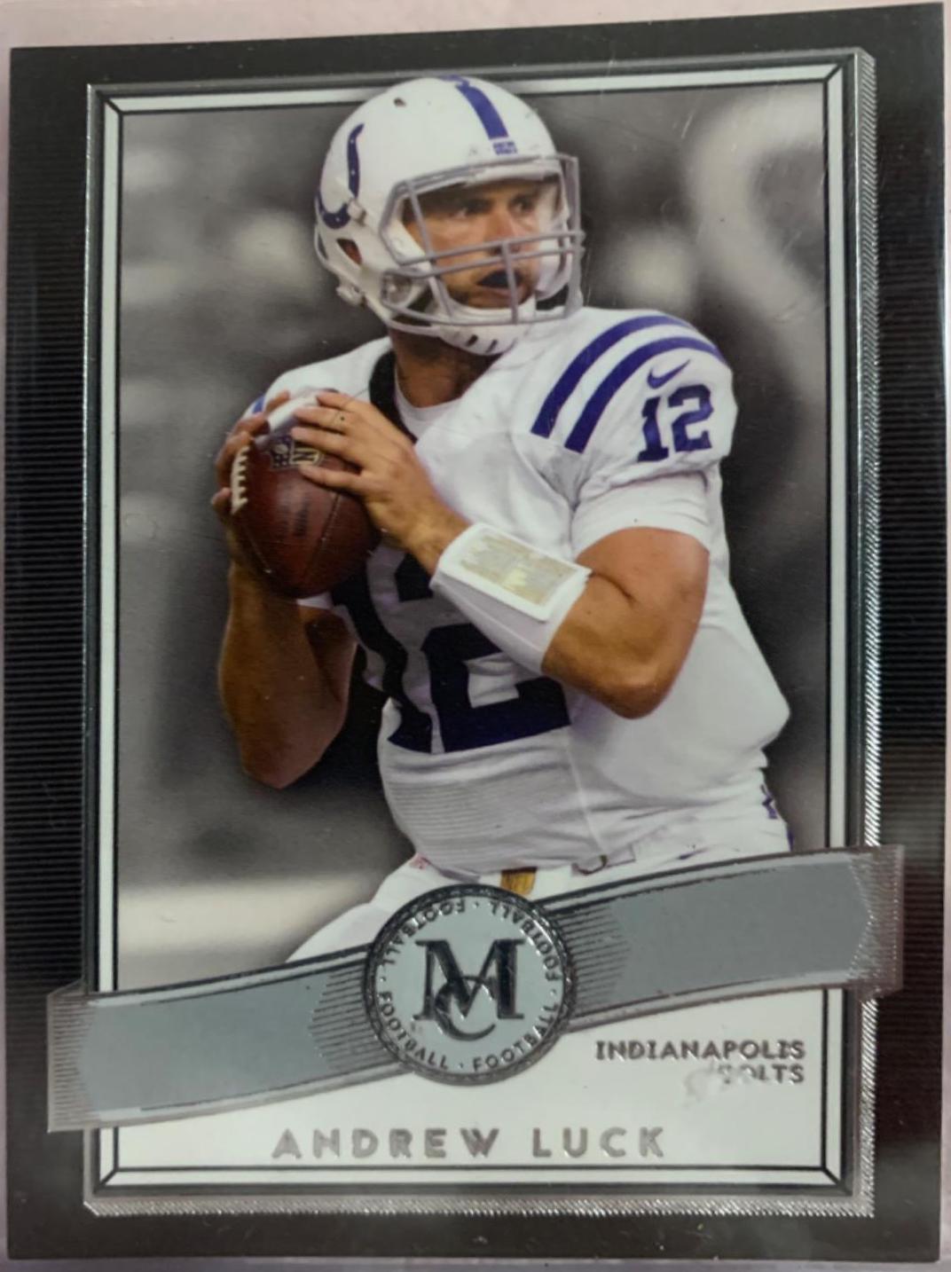 Andrew Luck #25 Football Cards 2015 Topps Museum Collection