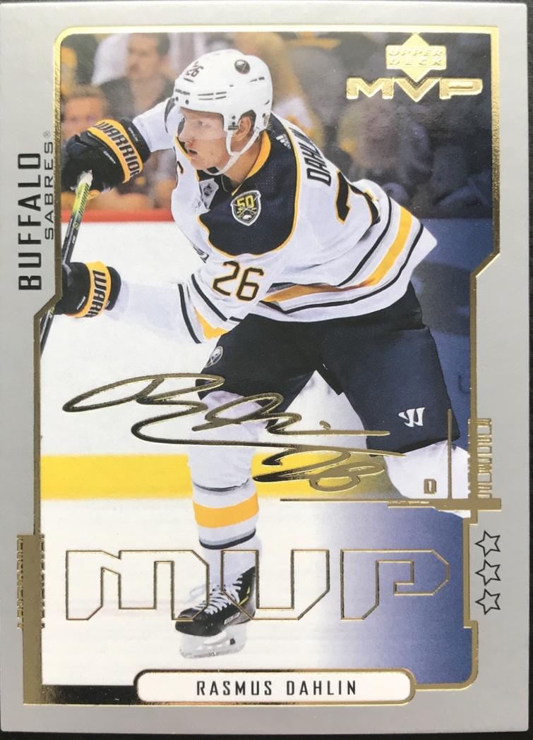 Rasmus Dahlin #18 2020 Upper Deck MVP 20th Anniversary Hockey