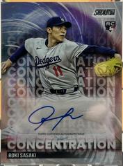 Roki Sasaki #TVA-RS Prices | 2025 Topps Stadium Club Concentration