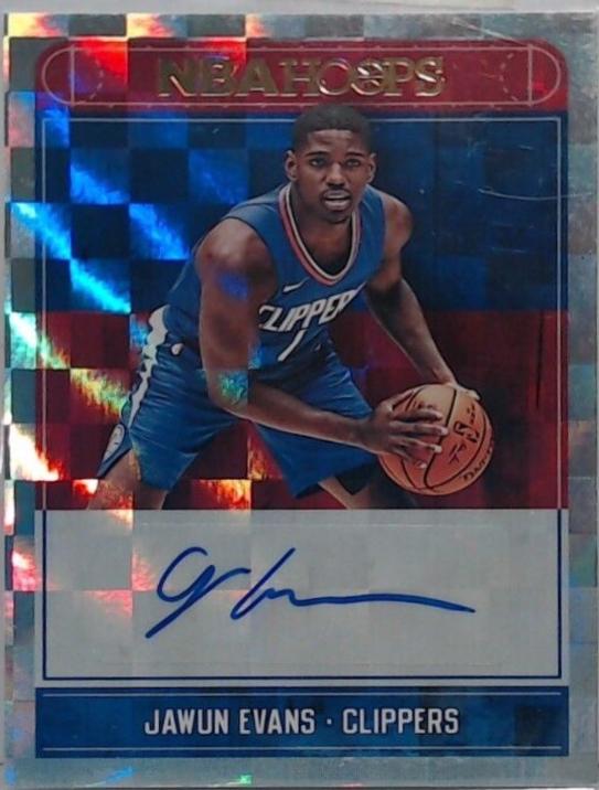 Jawun Evans #RA-JEV Basketball Cards 2017 Panini Hoops Rookie Autograph