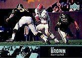 Jim Brown #2 Football Cards 1997 Upper Deck Legends