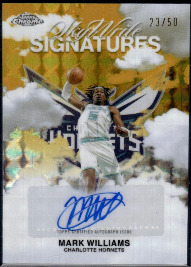 Mark Williams [Refractor Gold] #SWS-MW