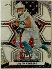 Justin Herbert [White Sparkle] #254 Prices | 2022 Panini Mosaic