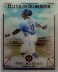 Tre' Morgan [Red] #100 Baseball Cards 2024 Panini Boys of Summer Prices