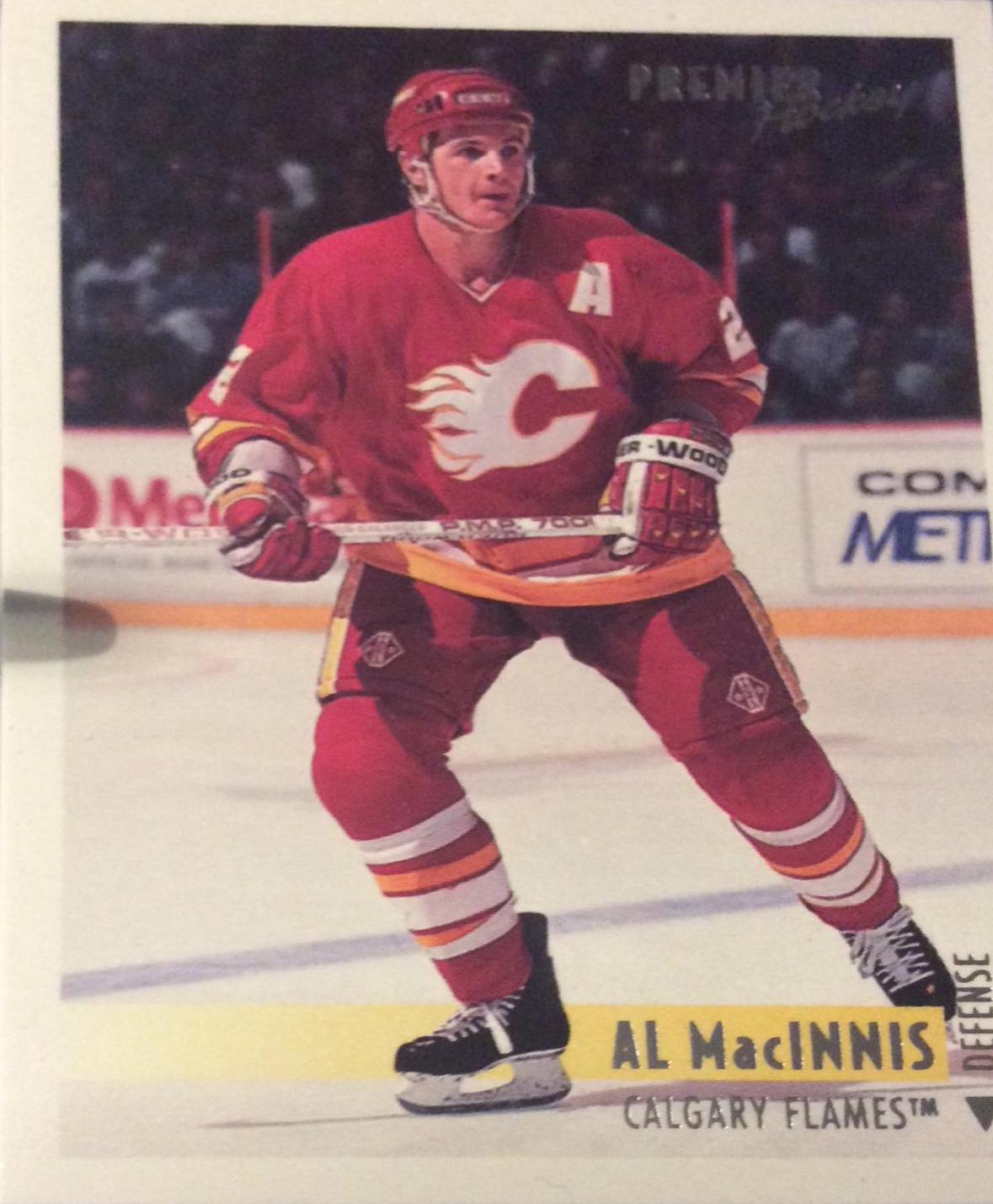 Al Macinnis #110 Hockey Cards 1994 Topps OPC Premier