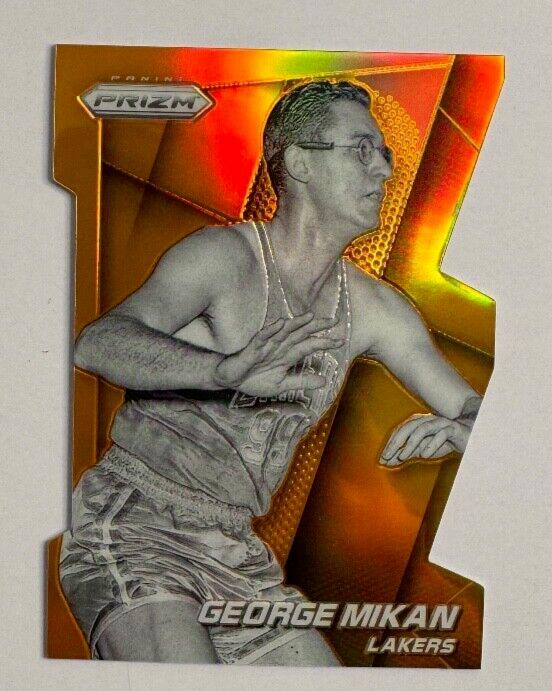 George Mikan [Gold Die Cut Prizm] #158