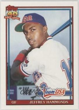 Jeffrey Hammonds #51T Baseball Cards 1991 Topps Traded