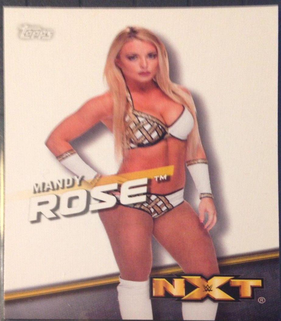 Mandy Rose #43 Wrestling Cards 2016 Topps WWE Divas Revolution