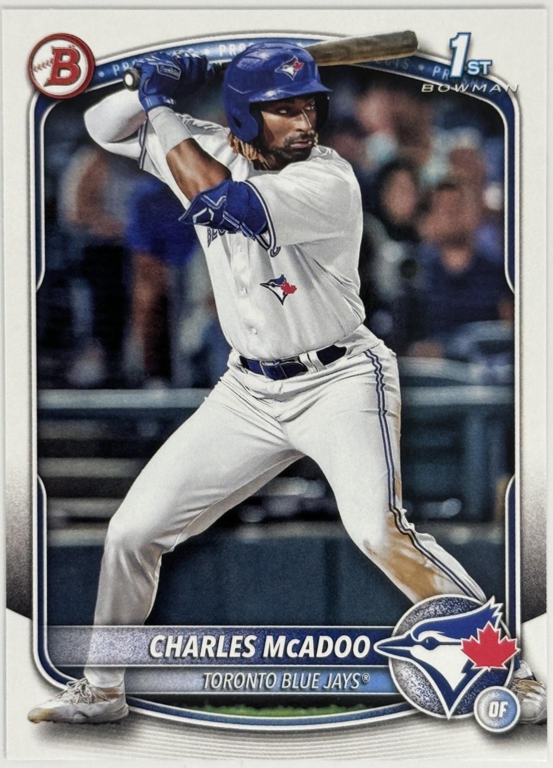 Charles McAdoo #BP-150 Baseball Cards 2025 Bowman Prospects