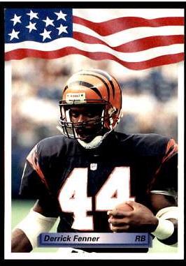 Derrick Fenner #254 1992 All World Football