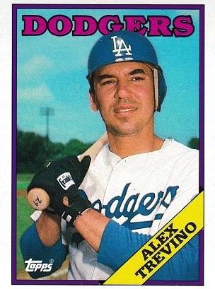 Alex Trevino #512 Baseball Cards 1988 Topps
