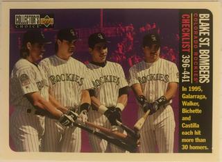Blake St. Bombers Checklist