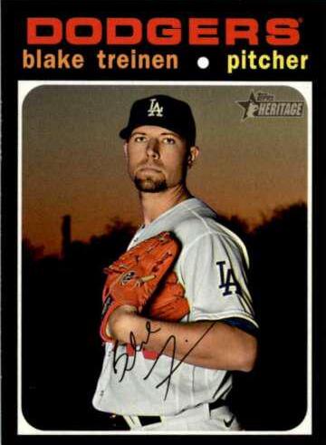 Blake Treinen #664 Cover Art