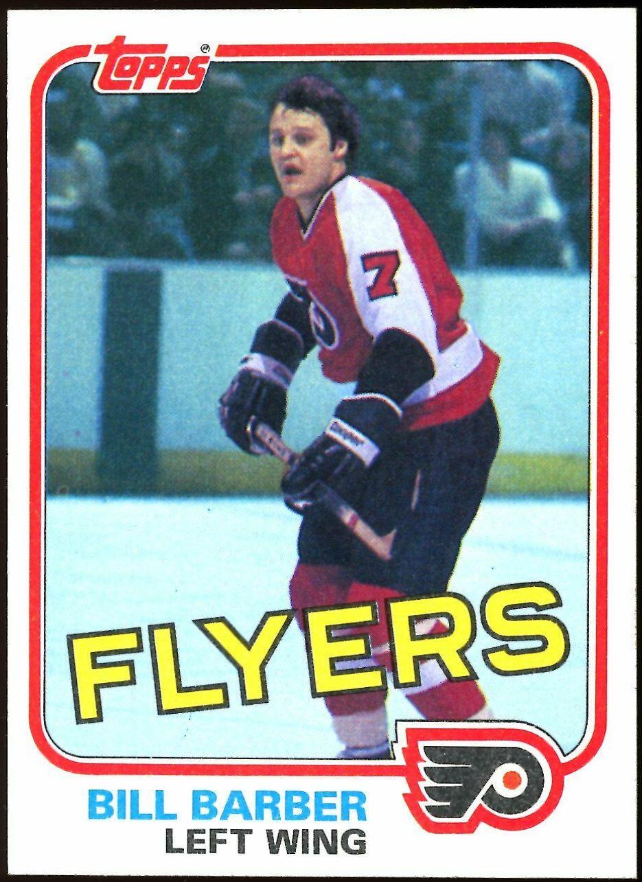 Bill Barber #2 Hockey Cards 1981 Topps