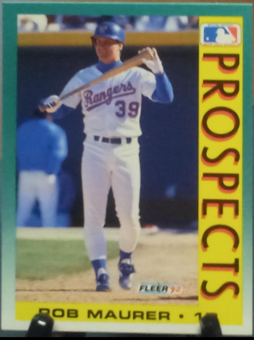 Rob Maurer #659 Baseball Cards 1992 Fleer