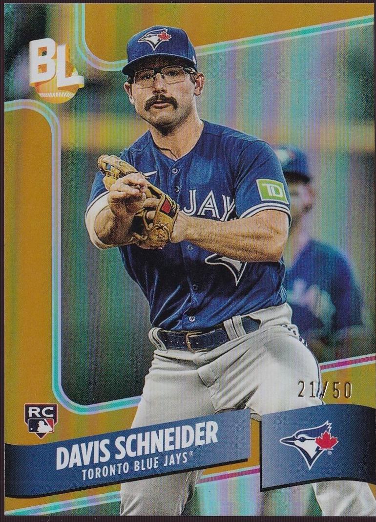 Davis Schneider #WR-99 2024 Topps Big League Wrapper Redemption Baseball