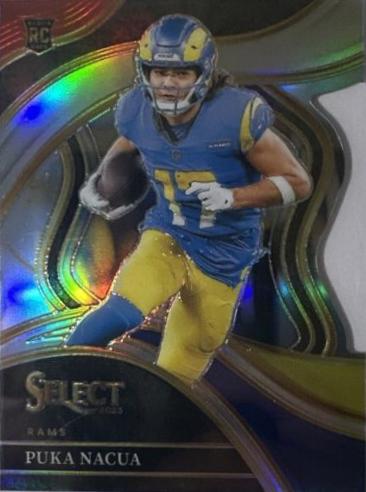 PUKA商品 2023 Panini Absolute - Rookies Puka Nacua #189 Purple (RC) for