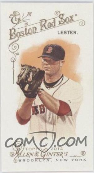 Jon Lester #103 Baseball Cards 2014 Topps Allen & Ginter Mini Mini