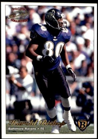 Harold Bishop #25 Football Cards 1997 Pacific Philadelphia