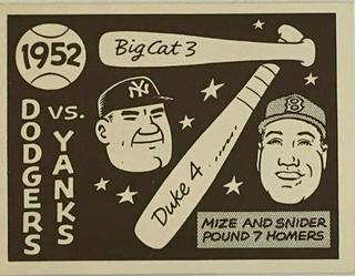 Dodgers VS Yanks