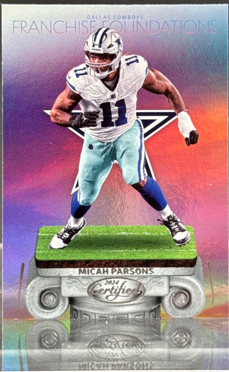 Micah Parsons #18 Football Cards 2024 Panini Certified Franchise Foundations