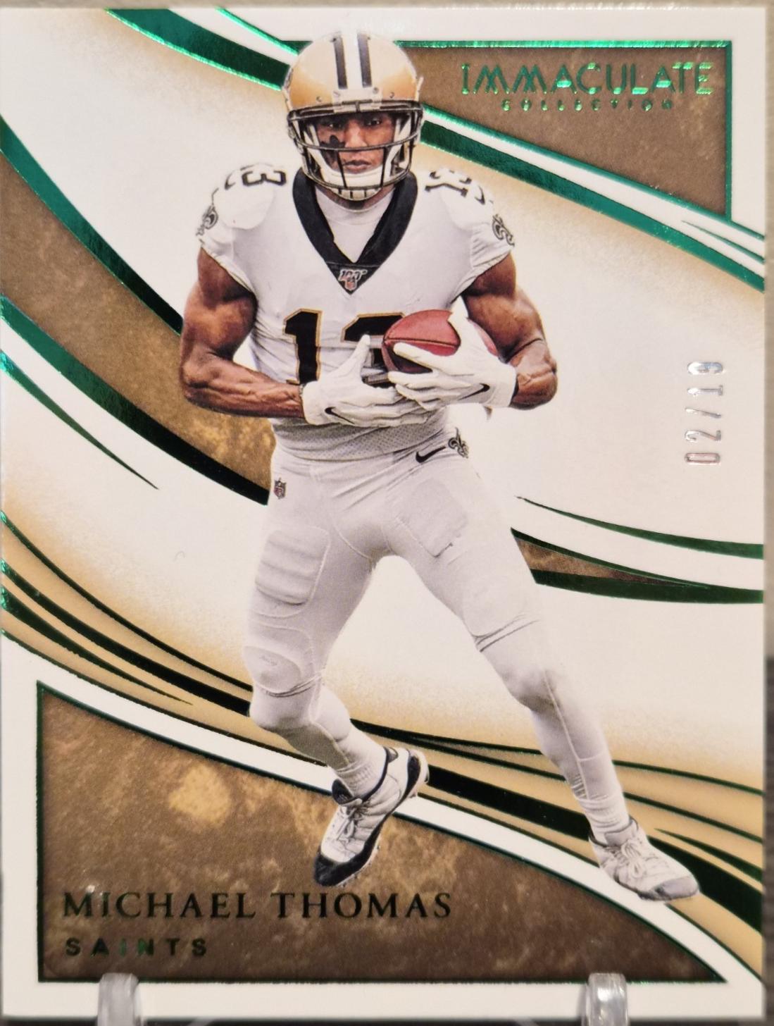 Michael Thomas #22 2020 Panini Immaculate Collection Football