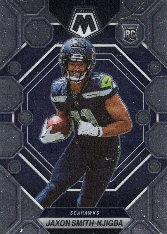 Jaxon Smith Njigba #331 Football Cards 2023 Panini Mosaic