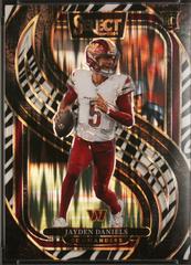 Jayden Daniels [Zebra Prizm Shock] #112 Prices | 2024 Panini