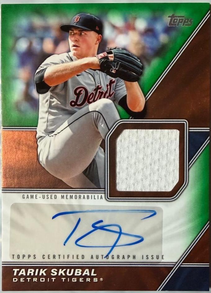 Tarik Skubal [Green] #MLMA-TS Prices | 2026 Topps Major League