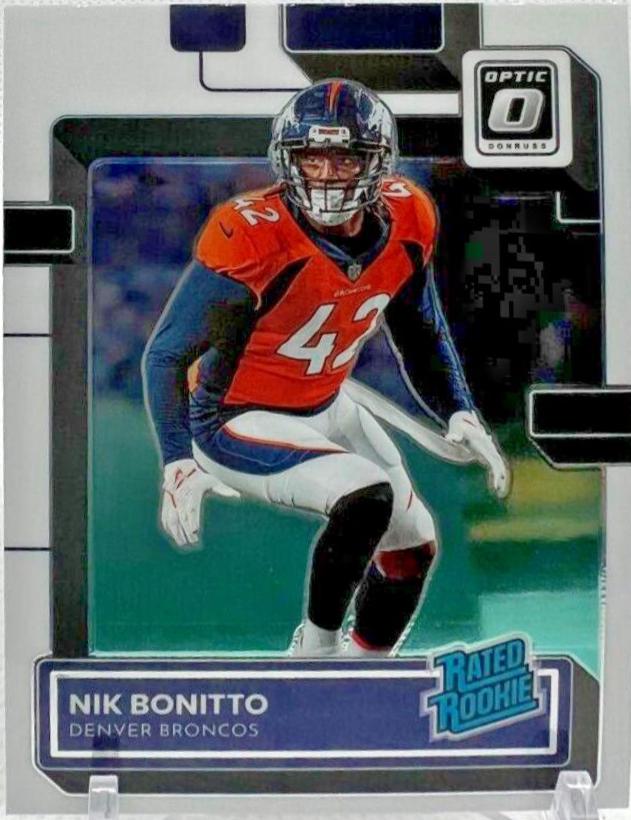 Nik Bonitto #270 Football Cards 2022 Panini Donruss Optic