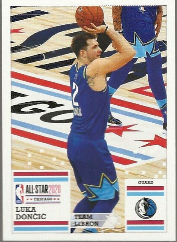 Luka Doncic #33 Basketball Cards 2020 Panini Stickers
