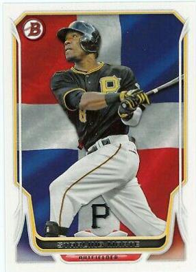 Starling Marte #14 Baseball Cards 2014 Bowman