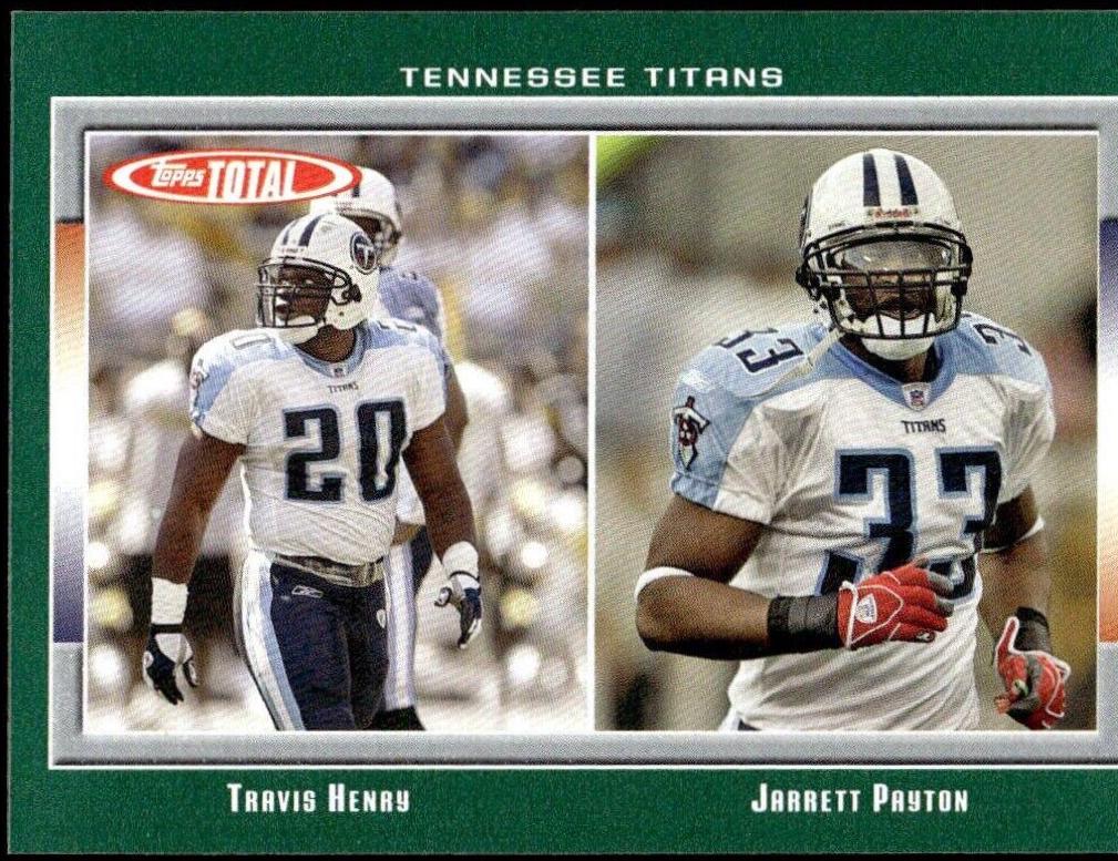 Jarrett Payton, Travis Henry #225