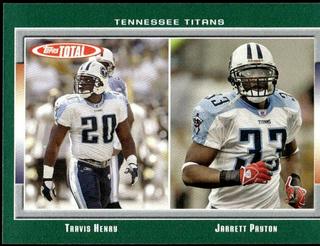 Jarrett Payton, Travis Henry