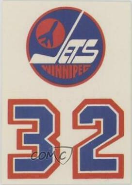 Winnipeg Jets #19 Hockey Cards 1985 Topps Stickers