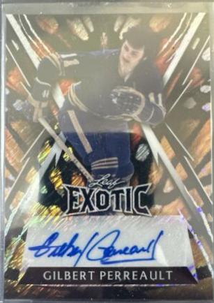 Gilbert Perreault #E-GP1 2024 Leaf Metal Legends Exotic Autograph Hockey