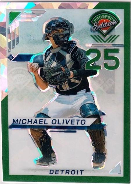 Michael Oliveto [Green Ice Holo Ticket] #87