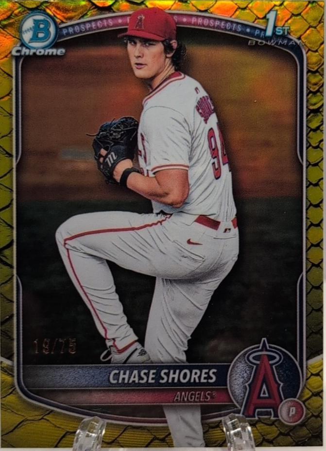 Chase Shores [Yellow Reptilian Refractor] #BDC-142