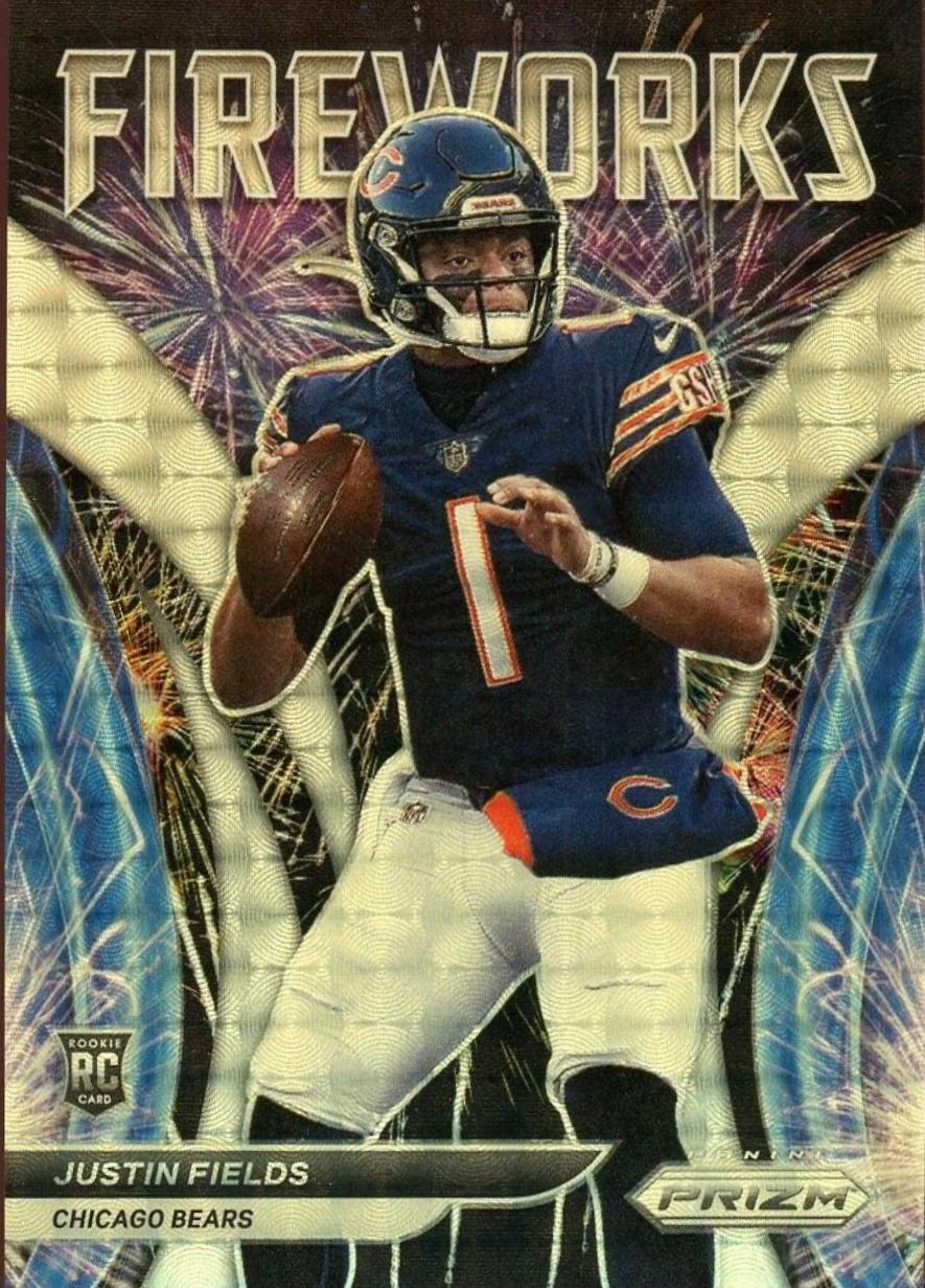 Justin Fields [Gold Vinyl Prizm] #F-24