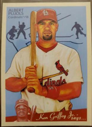 Albert Pujols #171 2008 Upper Deck Goudey Baseball