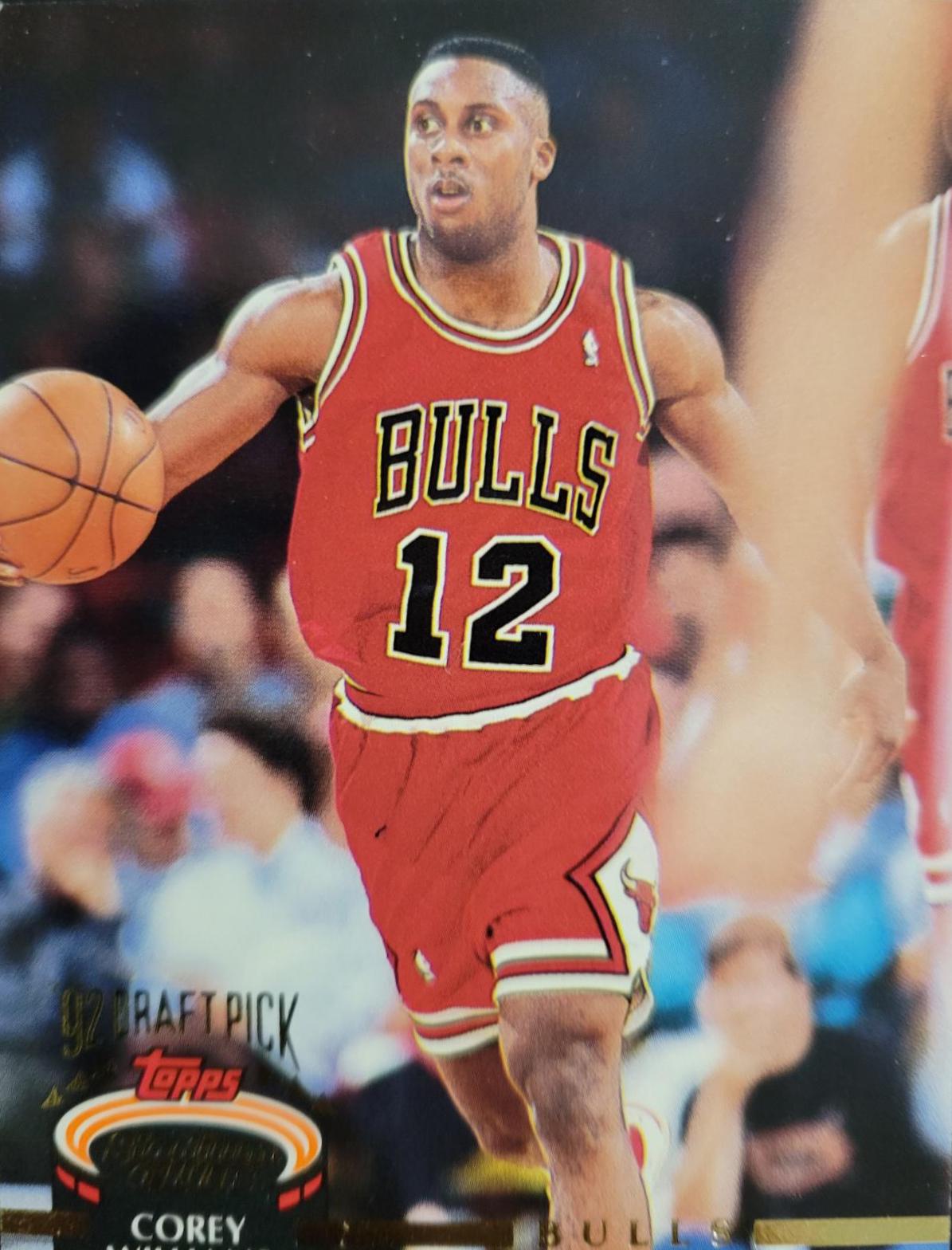 Corey Williams #349 Basketball Cards 1993 Stadium Club