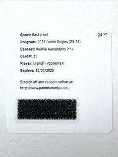 Brandin Podziemski