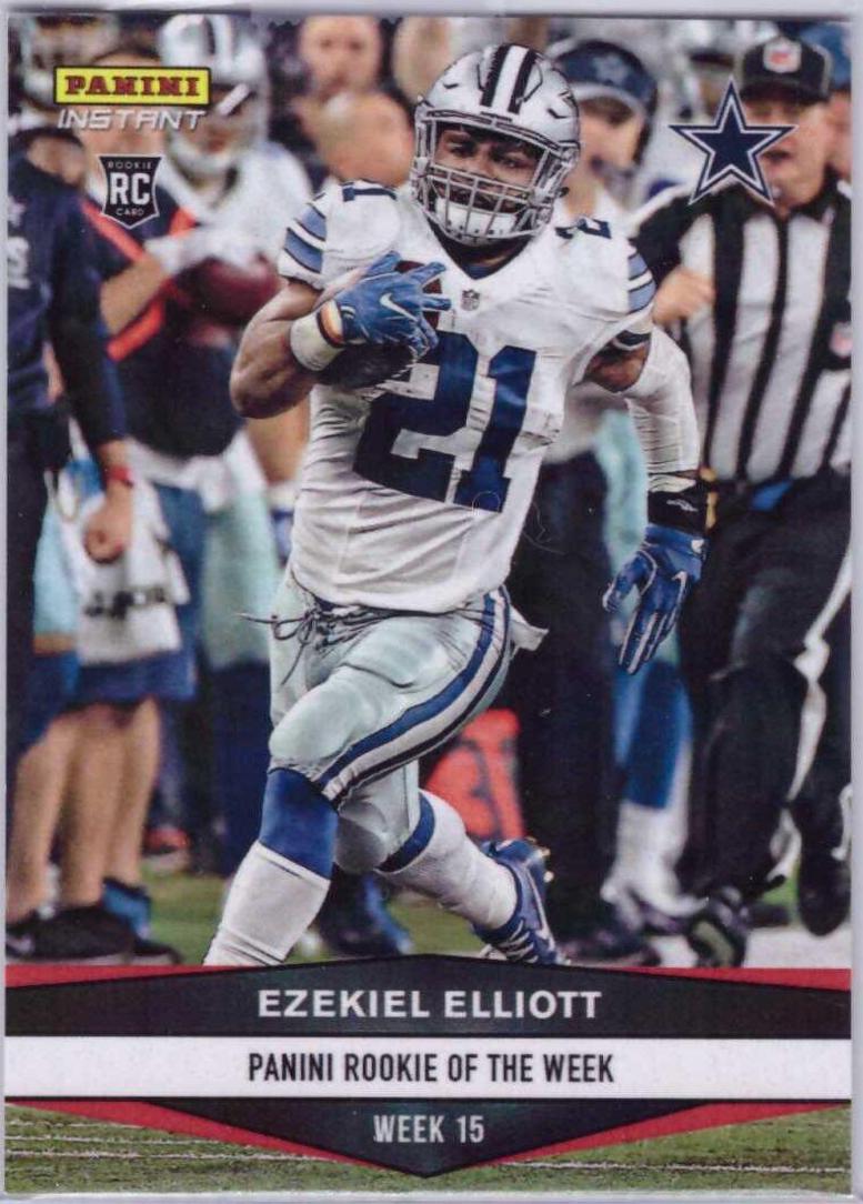 Ezekiel Elliott #416 2016 Panini Instant NFL