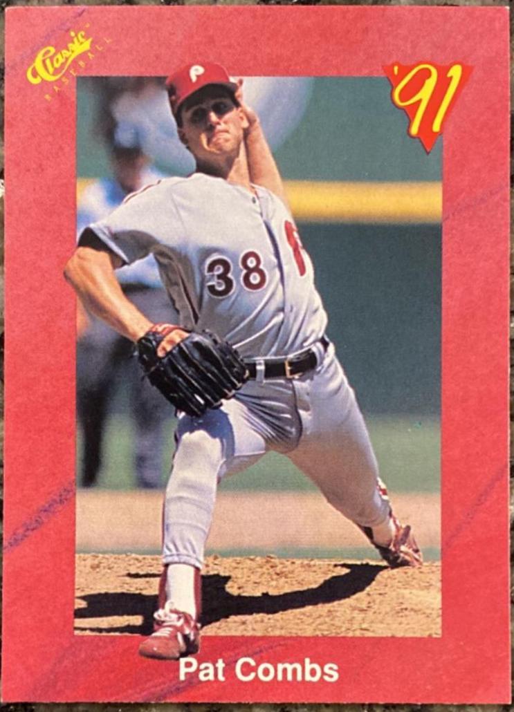 Pat Combs #T41 Baseball Cards 1991 Classic