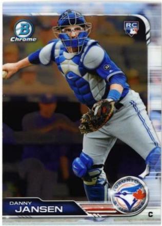Danny Jansen #88 Baseball Cards 2019 Bowman Chrome