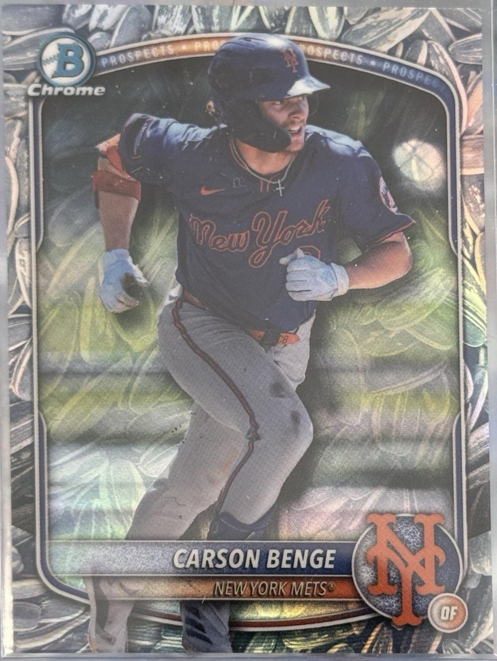 Carson Benge [Sunflower Seeds Refractor] #BDC-138