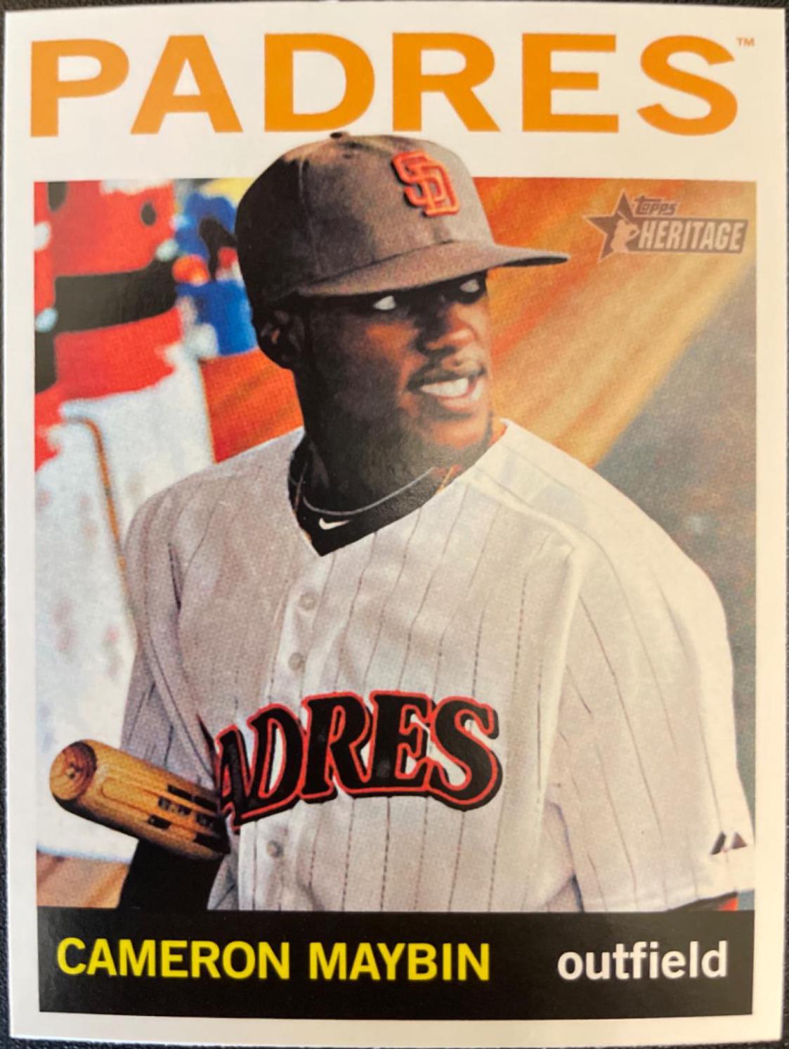 Cameron Maybin #68 Baseball Cards 2013 Topps Heritage