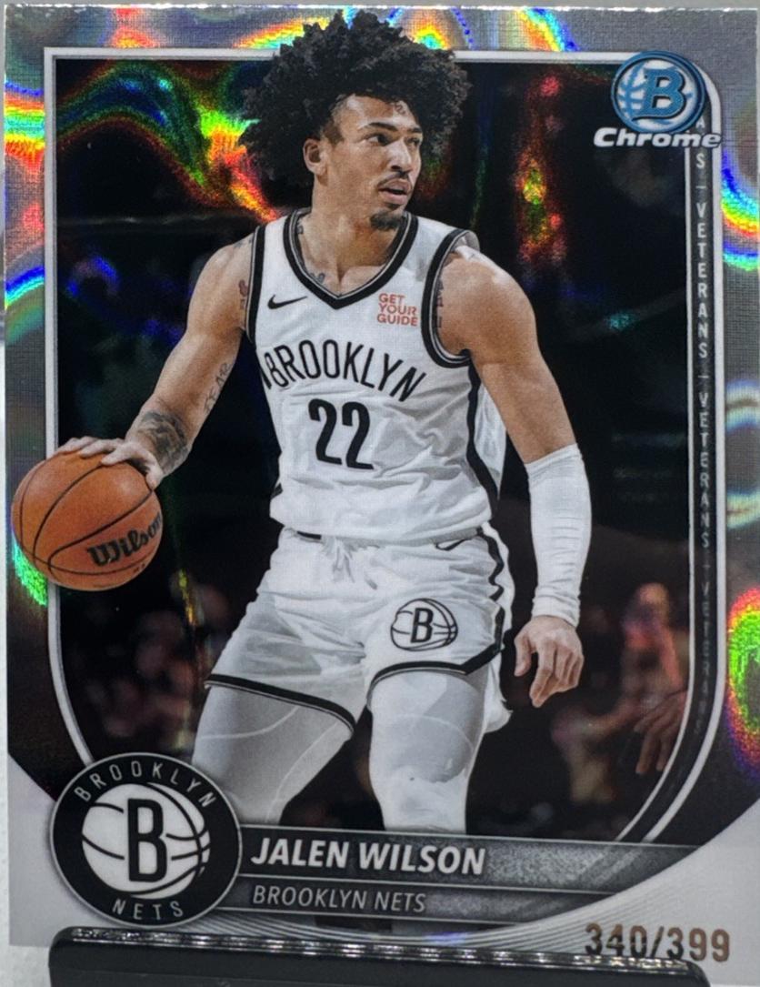 Jalen Wilson [Lava Refractor] #BCV-60